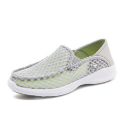 Flukin スリッポン＆サンダル両用 軽量 高反発・通気性・快適フィット！立ったまま履ける健歩シューズ [特典] プロ仕様3枚組インソール付き