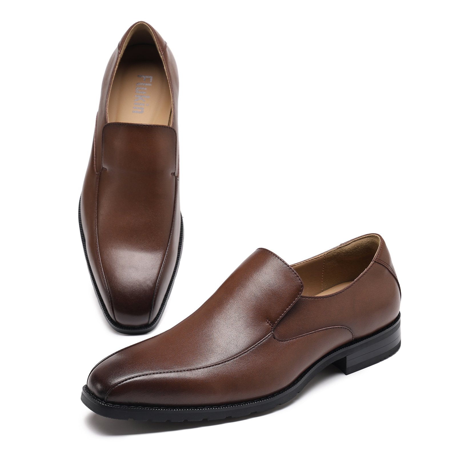 10 Flukin メンズ ビジネスシューズ【高級紳士靴】ドレスシューズ 防水仕様 軽量設計 防滑底 通気性 ウォーキング対応 フォーマル 歩きやすい - Image 2