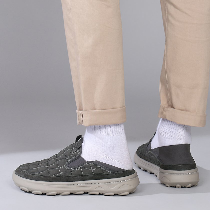 28 Flukin スリッポン&サンダル両用 健歩シューズ 立ったまま履ける 通気性抜群 軽量 衝撃吸収EVA底 疲れ緩和 アウトドア/室内用 男女兼用 - Image 7