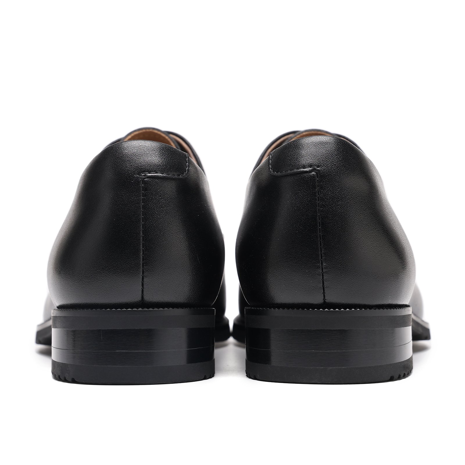 36 Flukin ビジネスシューズ 革靴 メンズ レスシューズ ウォーキング 通気性 紳士靴 歩きやすい 防滑 内羽根 軽量 防水 高級レザー フォーマル - Image 6