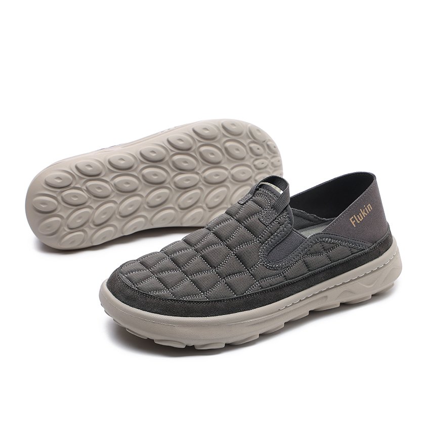 41 Flukin スリッポン&サンダル両用 健歩シューズ 立ったまま履ける 通気性抜群 軽量 衝撃吸収EVA底 疲れ緩和 アウトドア/室内用 男女兼用 - Image 2