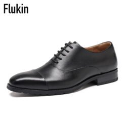 KENPO FLUKIN 3E幅広 レザースニーカー 防水 通気性 立体衝撃吸収インソール 3cmヒール 滑り止め ソール 柔軟 軽量 メンズ レディース 通勤 旅行対応