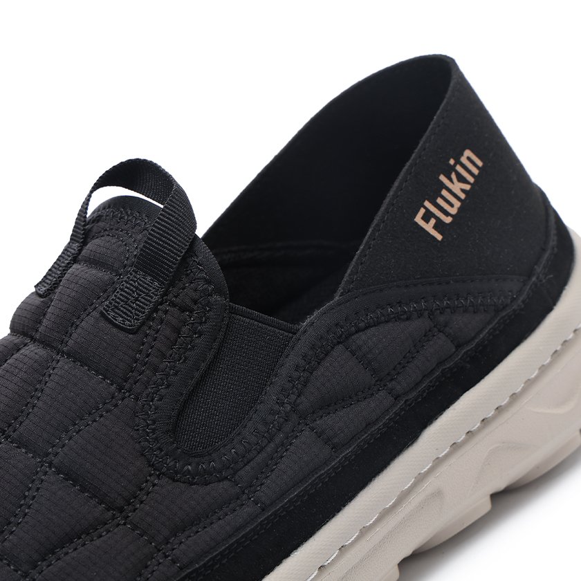 9 Flukin スリッポン&サンダル両用 健歩シューズ 立ったまま履ける 通気性抜群 軽量263g 衝撃吸収EVA底 疲れ緩和 - Image 6