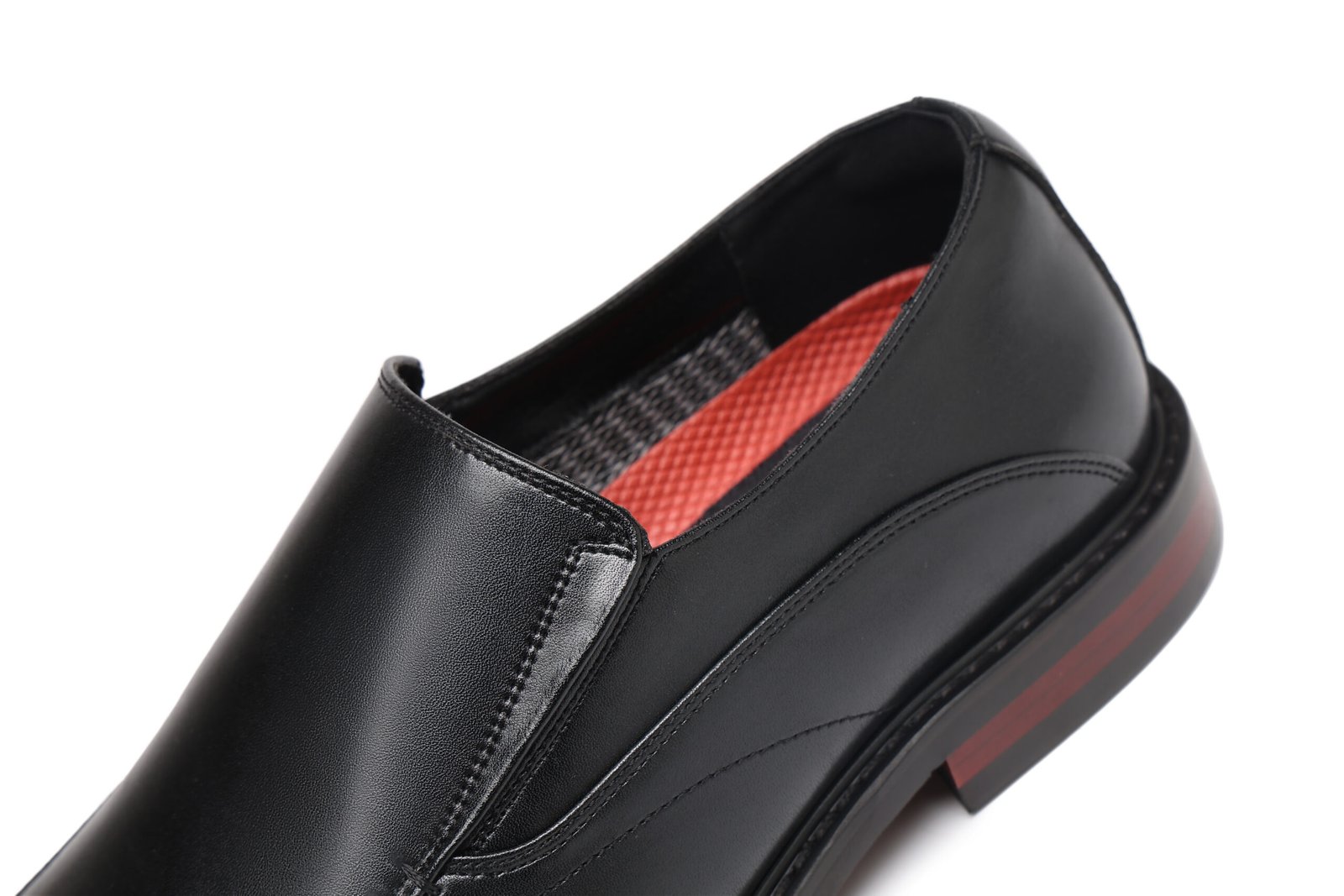 A52A1494 Flukin スリッポン革靴|防水・通気・滑り止めで快適 Coolmax仕様 ビジネスシューズ - Image 7