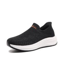 Flukin スリッポン【立ったままスッと履ける ウォーキングシューズ メンズ 快適 紐なし 通勤 歩きやすい 立ち仕事 軽量 カジュアル