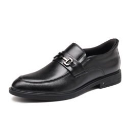 Flukin「スリッポン」革靴 メンズ ビジネスシューズ ドレスシューズ 高級紳士靴 軽量 防水 フォーマル 通勤 高級レザー