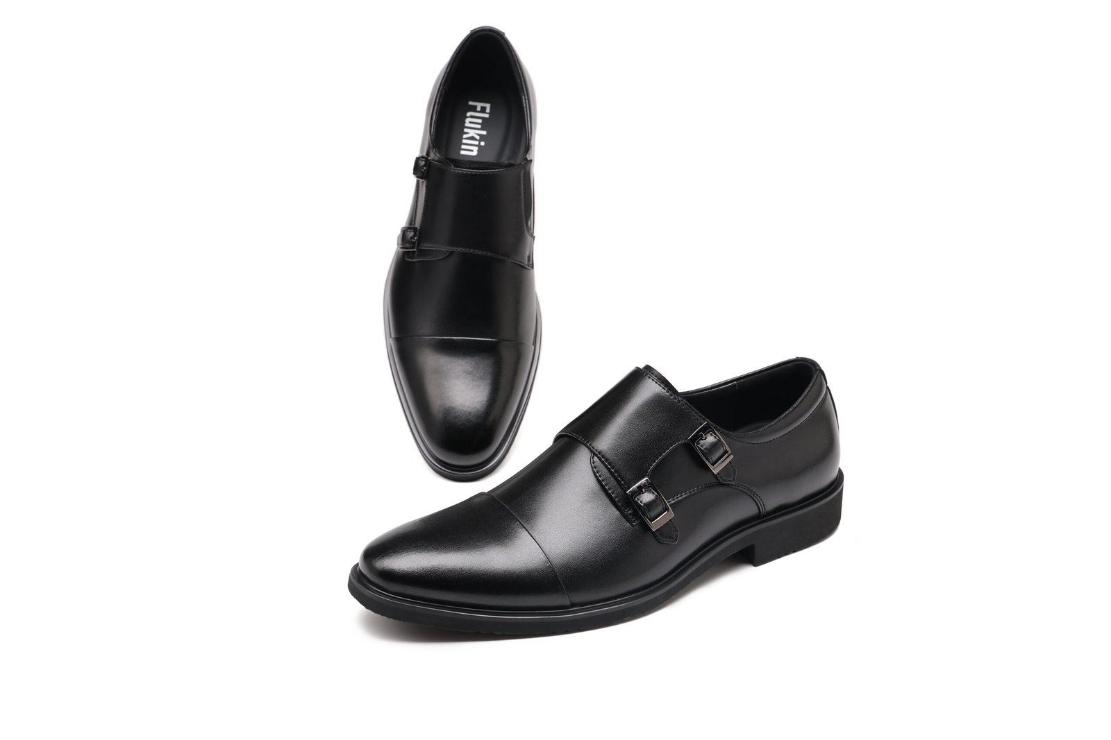 A52A3100 Flukinビジネスシューズ 革靴 メンズ ドレスシューズ 高级紳士靴 軽量 防水 高級レザー フォーマル - Image 3