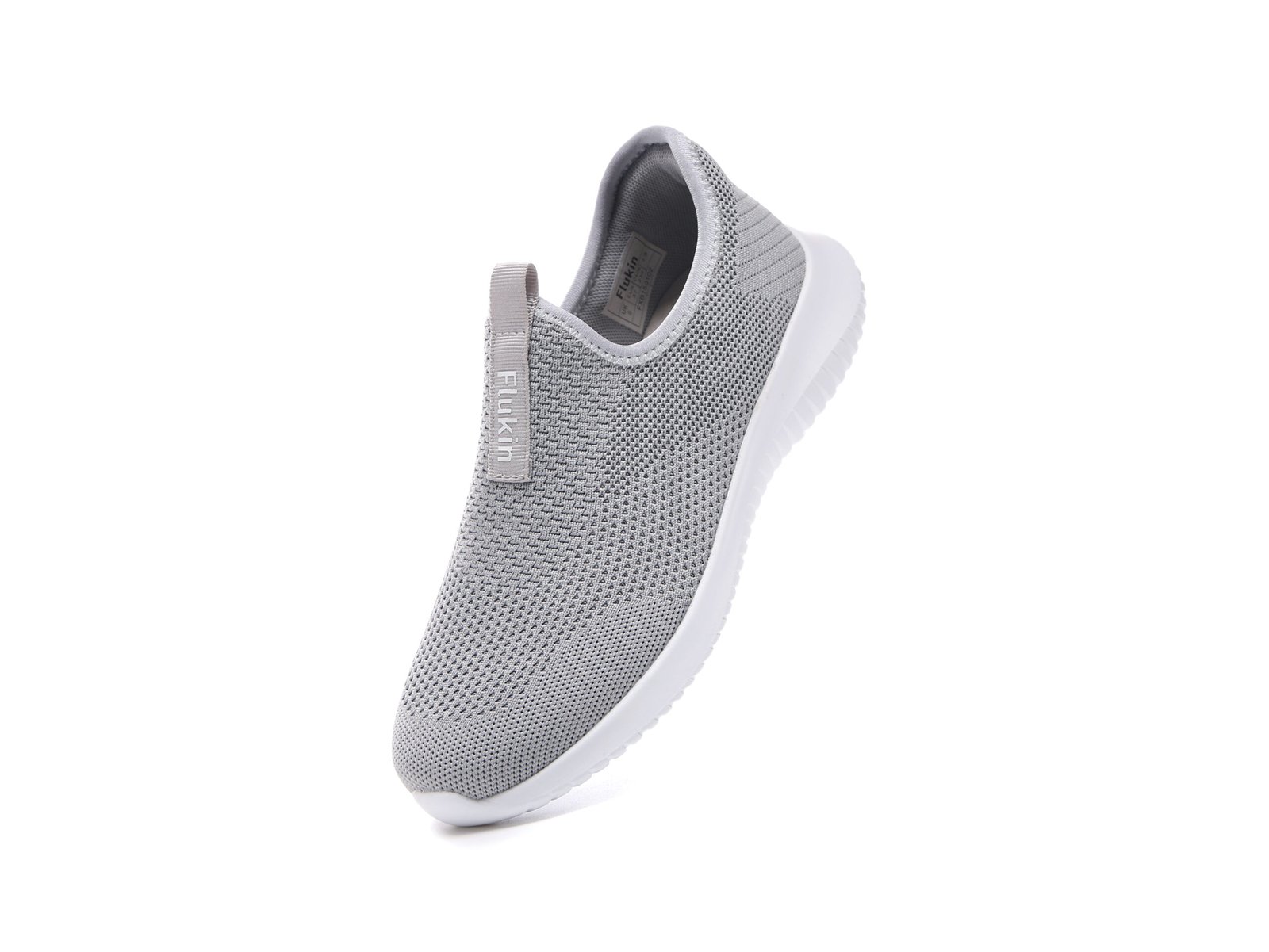 A52A3920 Flukin 軽量ランニングシューズ スリッポン カジュアル スニーカー 通気性 健歩 滑り止め 通勤 春秋夏 歩きやすい カジュアル 立ち仕事 軽量 - Image 4