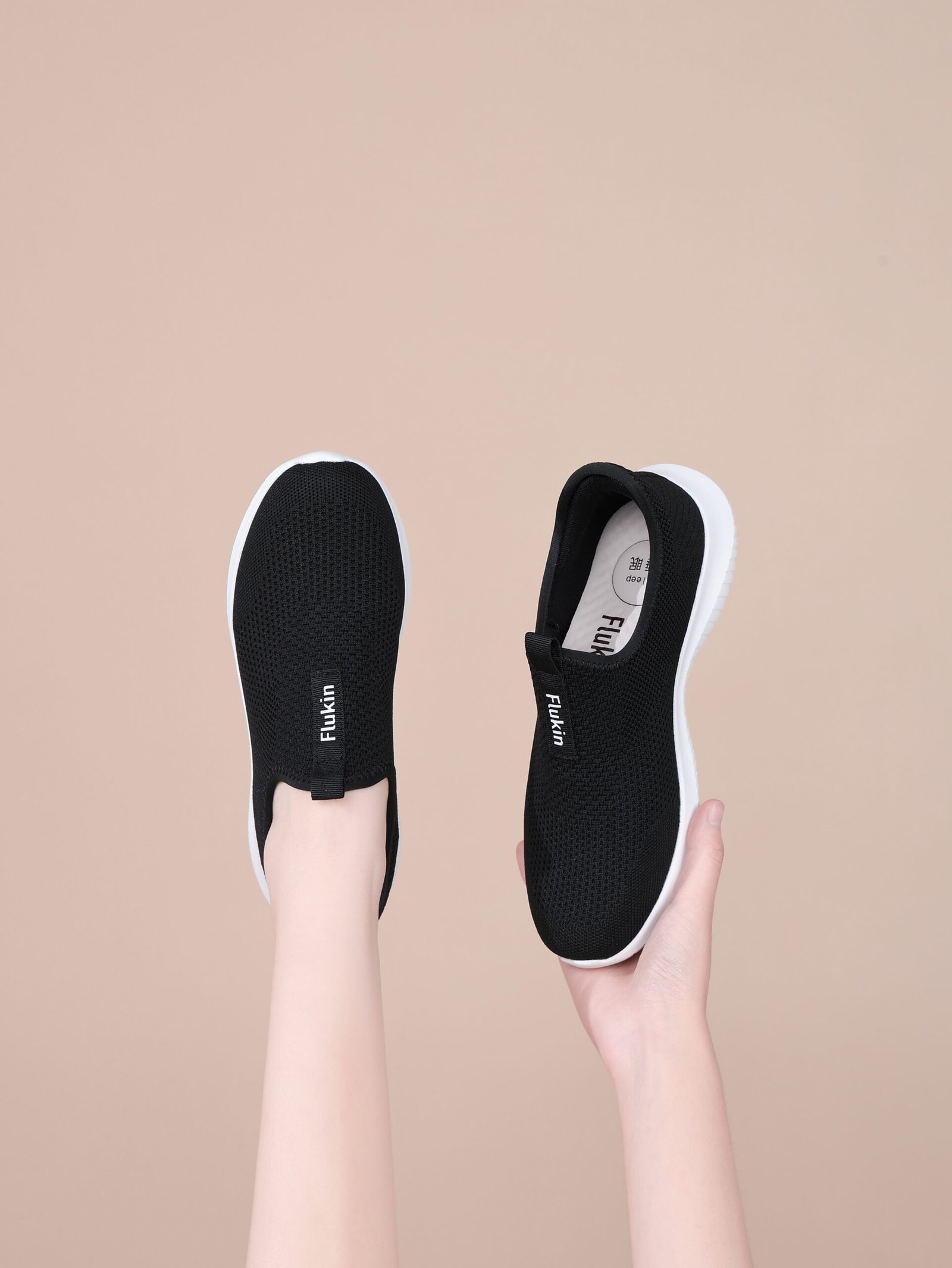 A52A4213 Flukin スリッポン【立ったままスッと履ける ウォーキングシューズ メンズ 快適 紐なし 通勤 歩きやすい 立ち仕事 軽量 カジュアル - Image 4