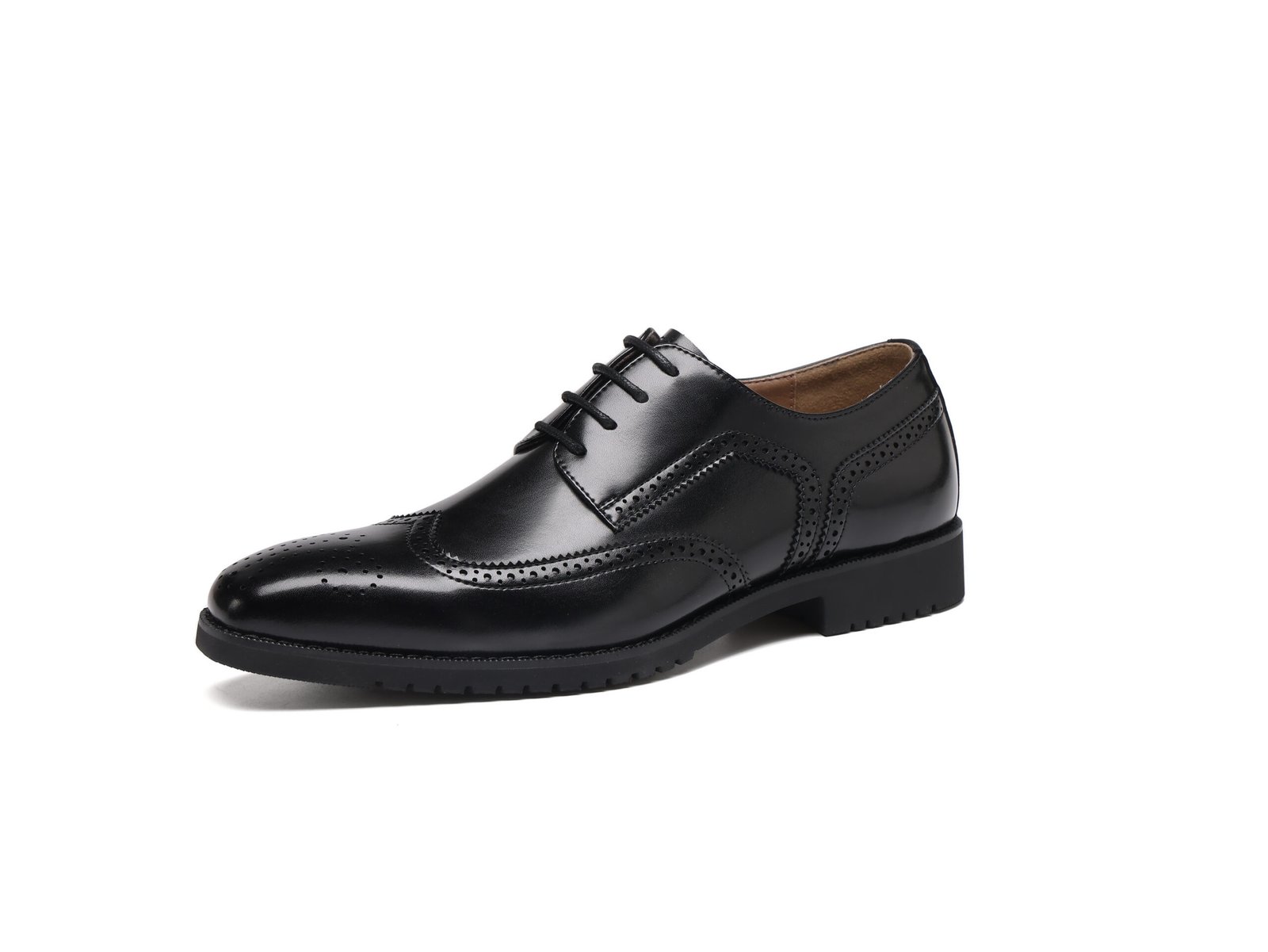 A52A7621 Flukin ビジネスシューズ メンズ 走れるビジネス 革靴 軽量 歩きやすい 紳士靴 通気 ウォーキング ドレスシューズ