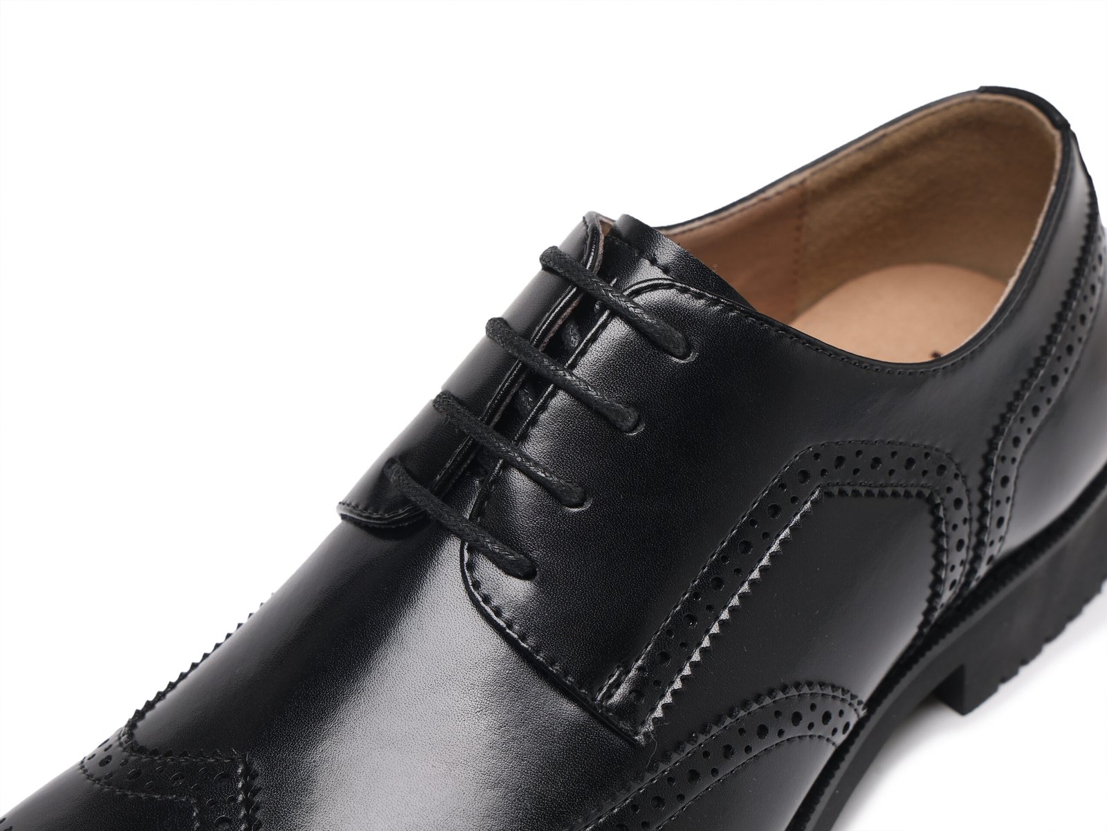 A52A7627 Flukin ビジネスシューズ メンズ 走れるビジネス 革靴 軽量 歩きやすい 紳士靴 通気 ウォーキング ドレスシューズ - Image 4