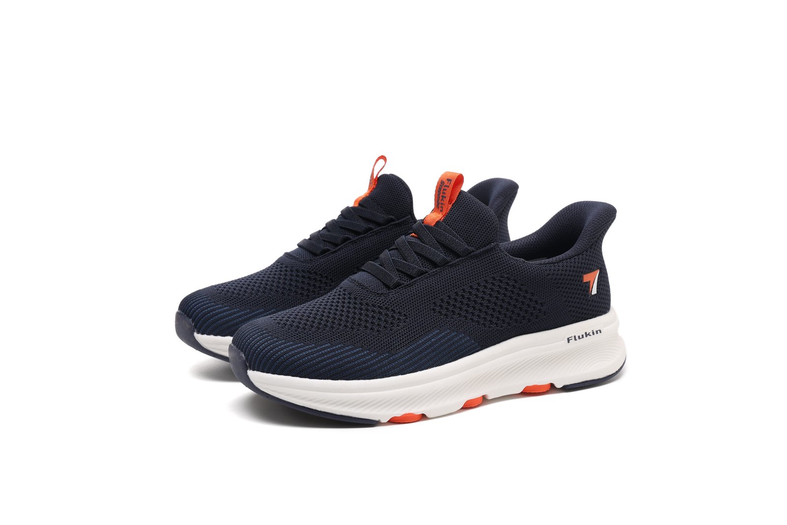 A52A8087 Flukin 【スリッポン 健歩シューズ】メンズ 軽量ウォーキングシューズ スリッポン 軽量 通気 立ったまま履ける 膝の負担を軽減 メッシュ素材 紐なし StepInGo 脱ぎ履きしやすい 手を使わず履ける 通勤 歩きやすい プレゼント 春 秋 夏 - Image 4