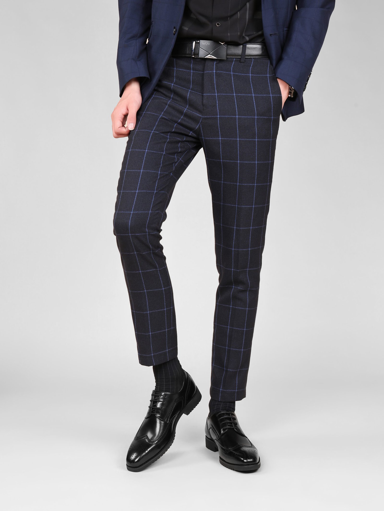 A52A9534 Flukin ビジネスシューズ メンズ 走れるビジネス 革靴 軽量 歩きやすい 紳士靴 通気 ウォーキング ドレスシューズ - Image 9