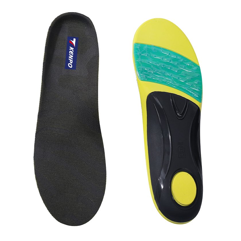 12 KENPO 健歩 衝撃吸収インソール 土踏まず アーチサポート 靴 中敷 疲れない 消臭 ジェル メンズ レディース スニーカー 立ち仕事 ウォーキング 立体 快適な軽い シンプル 1足入り - Image 4