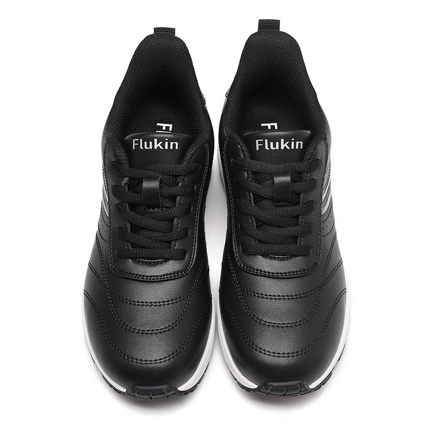 28 Flukin【スリッポン 健歩シューズ】 スニーカー レディース 立ったまま履ける 滑り止め 膝の負担を軽減 ニット素材 紐なし 親孝行ギフト 脱ぎ履きしやすい 疲れにくい スリッポン 快適 軽量 通気性 クッション性 おしゃれ - Image 2