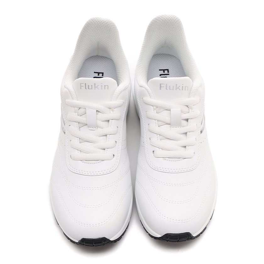 48 Flukin【スリッポン 健歩シューズ】 スニーカー レディース 立ったまま履ける 滑り止め 膝の負担を軽減 ニット素材 紐なし 親孝行ギフト 脱ぎ履きしやすい 疲れにくい スリッポン 快適 軽量 通気性 クッション性 おしゃれ - Image 2