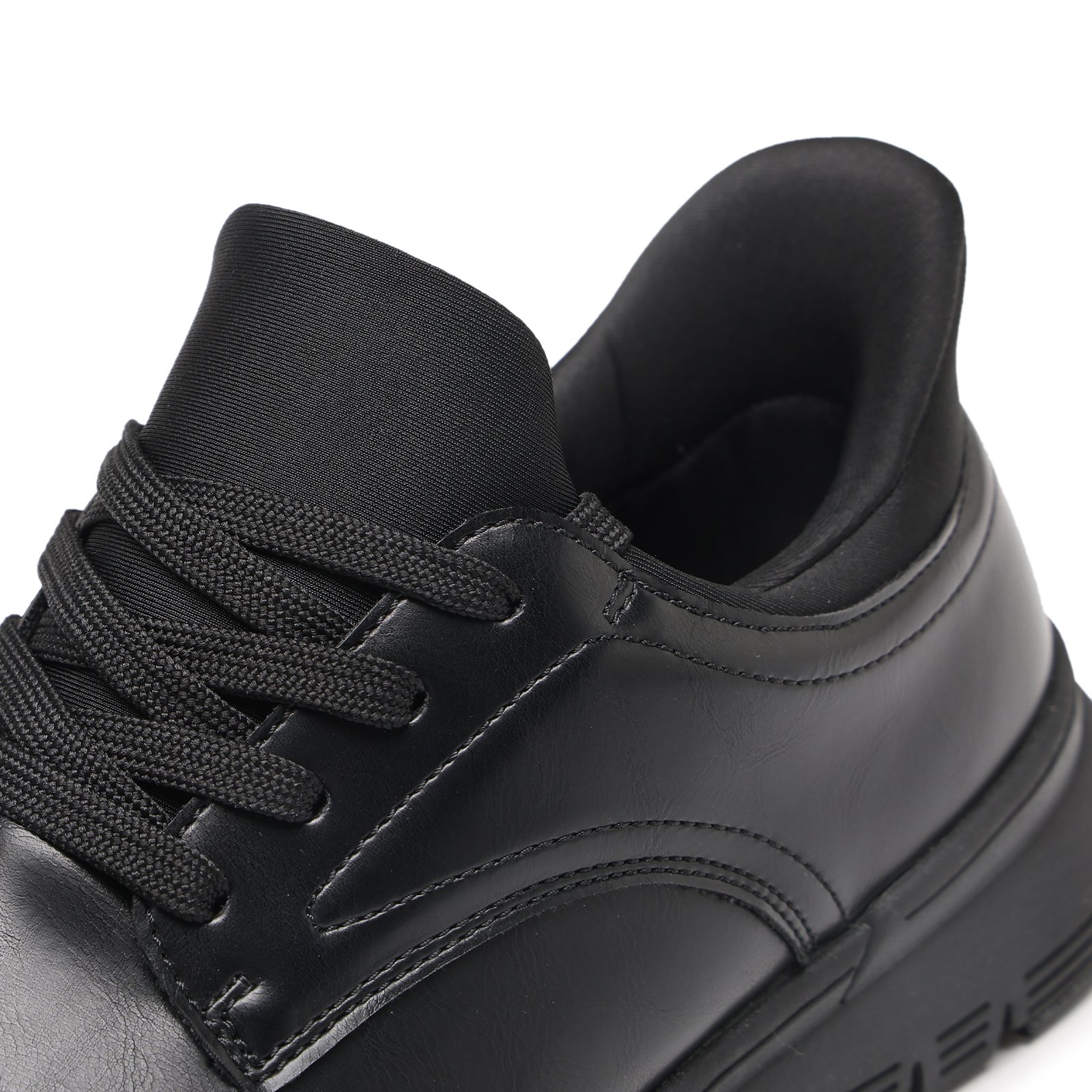 10 Flukin スニーカーメンズ 革靴 レザー スリッポン メンズ スニーカー ハンズフリー 立ったまま履ける 軽い 通気 幅広 防水 滑り防止 サッと脱ぎ履き 歩きやすい 疲れにくい 革靴 通勤 通学 立ち仕事 ギフト プレゼント - Image 6