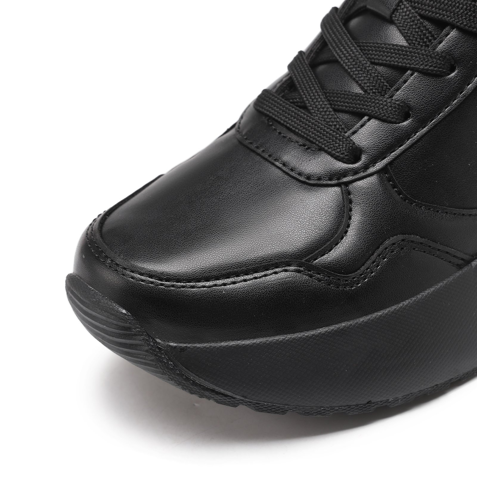 18 Flukin スニーカー レディース スリッポン スリッポン 厚底 レディース サッと脱ぎ履き 立ったまま履ける 滑り防止 歩きやすい 90日保証付き スニーカー レディース 厚底 オシャレ 通勤 通学 旅行 散歩 プレゼント - Image 6