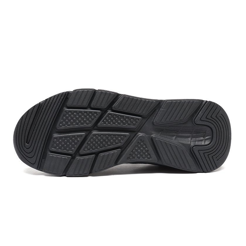 20 Flukin スリッポン 厚底 スニーカー ハンズフリー靴 健歩シューズ メンズ 男 幅広 軽量 通気 衝撃吸収 ウォーキング トレーニングシューズ ジム 立ち仕事 通勤 通学 旅行 立ったまま履ける 滑り止め ニット素材 紐なし ギフト 運動靴 - Image 5