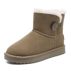 Home Flukin ムートンブーツ レディース 冬 スノーブーツ レディースブーツ 送料無料 防寒 ファーブーツ ムートン 保温 もこもこ ボア ふわふわ レディースショート 裏起毛 冬 雪靴 通学 防水 滑らない 女靴 90日保証付き ギフト 通勤 通学 旅行 散歩 (复制)