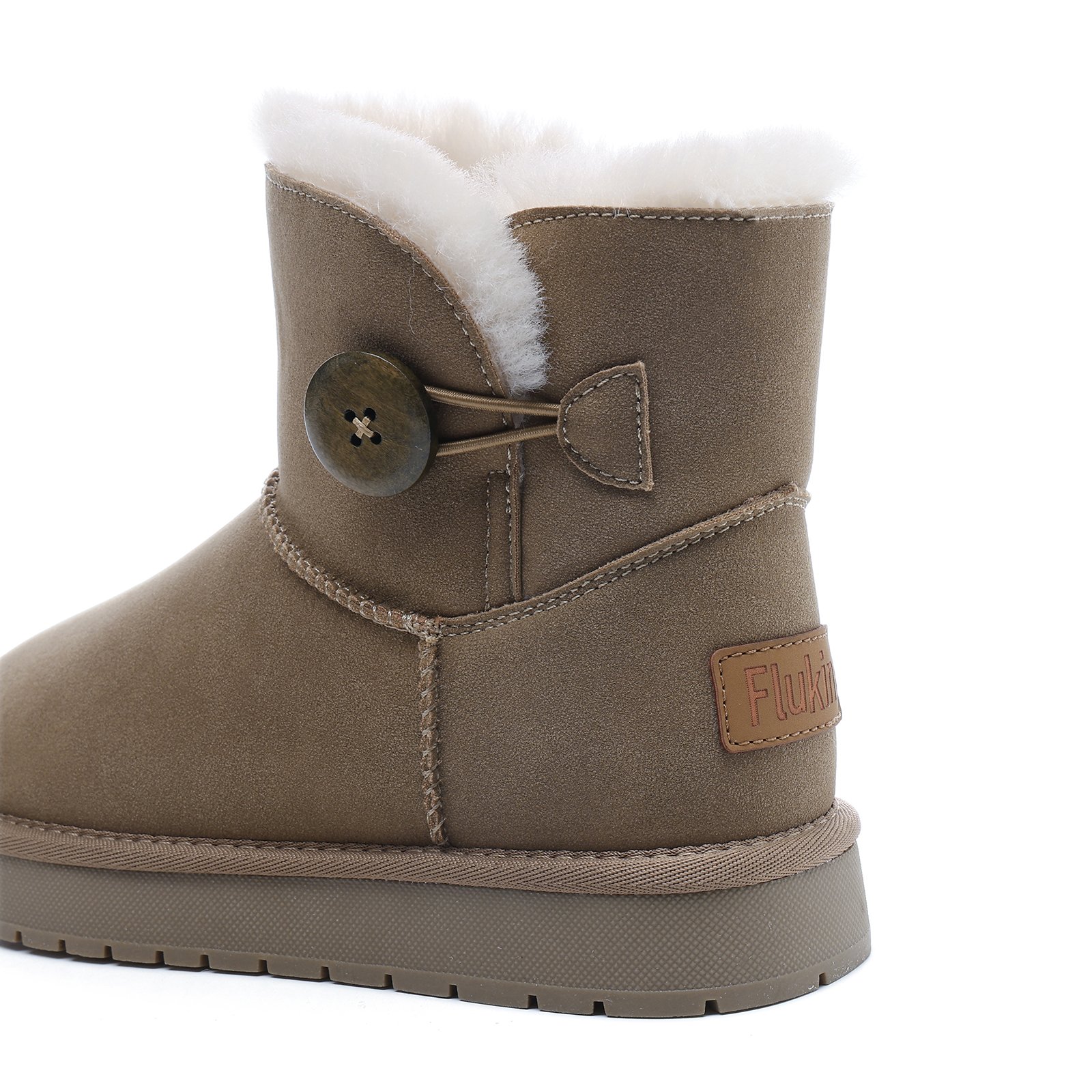 14 Flukin ムートンブーツ レディース 冬 スノーブーツ レディースブーツ 送料無料 防寒 ファーブーツ ムートン 保温 もこもこ ボア ふわふわ レディースショート 裏起毛 冬 雪靴 通学 防水 滑らない 女靴 90日保証付き ギフト 通勤 通学 旅行 散歩 (复制) - Image 2