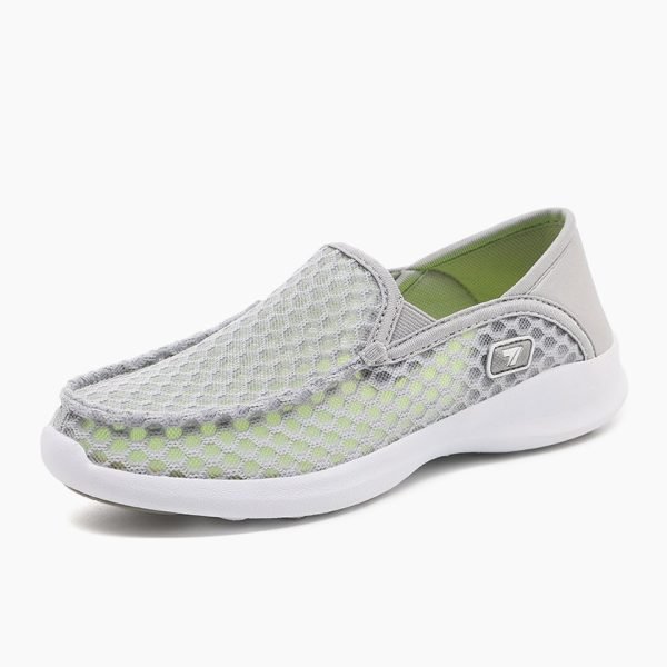 Flukin スリッポン 2WAY着用 メンズ スリッポン レディース 軽量 スニーカー 通気性 シューズ ウォーキングシューズ 蒸れにくい EVAソール シューズ 疲れにくい 靴立ち仕事用 靴 おしゃれ スリッポン 旅行用 スニーカー