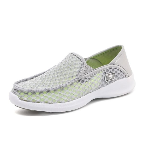 Flukin スリッポン＆サンダル両用 軽量 高反発・通気性・快適フィット！立ったまま履ける健歩シューズ [特典] プロ仕様3枚組インソール付き