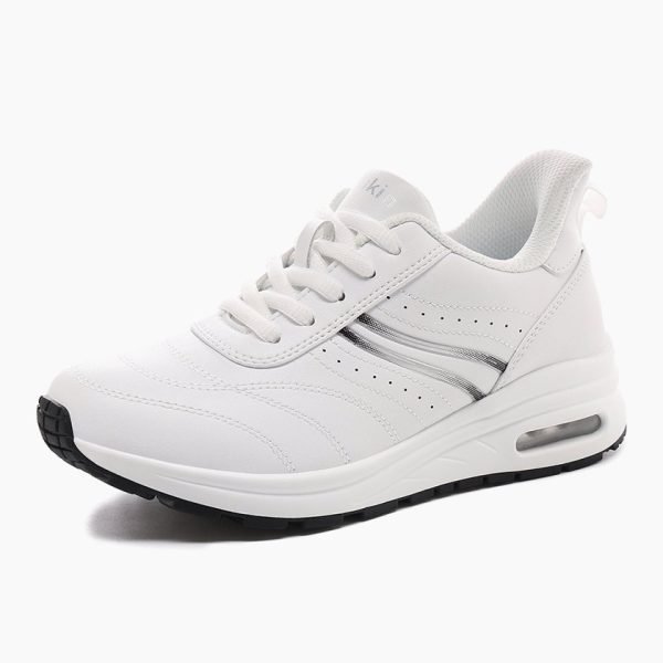 Flukin【スリッポン 健歩シューズ】 スニーカー　レディース 立ったまま履ける　滑り止め 膝の負担を軽減 ニット素材 紐なし 親孝行ギフト 脱ぎ履きしやすい 　疲れにくい　スリッポン　快適　軽量　通気性　クッション性　おしゃれ