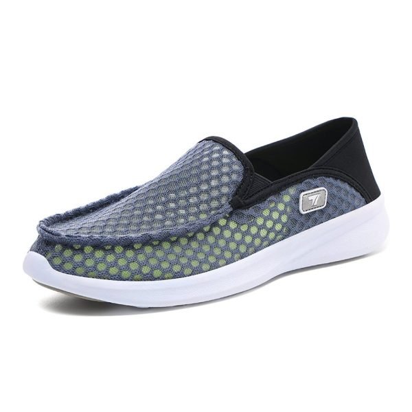 Flukin スリッポン＆サンダル両用  軽量 高通気・高反発で歩きやすい！[特典] プロ仕様3枚組インソール付き立ったまま履ける健歩靴